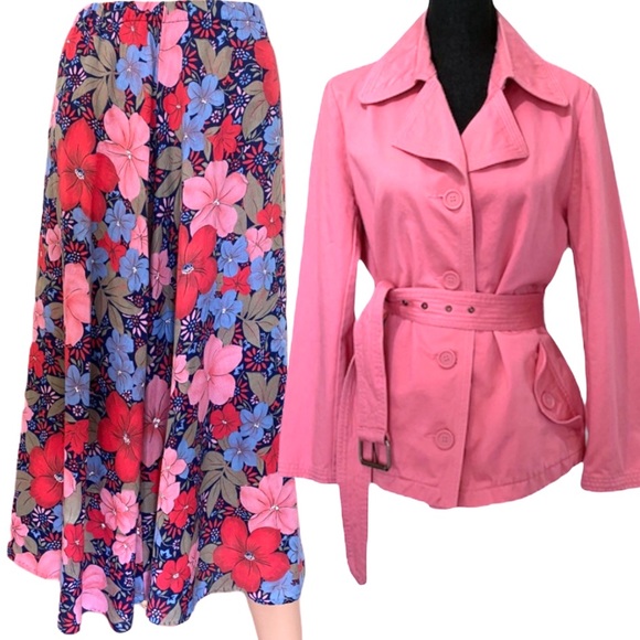 VINTAGE BINDER SPORTSWEAR BOSTON maxi skirt - Picture 2 of 6